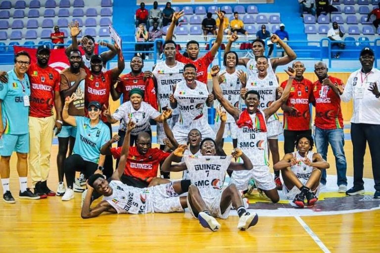 Guinée : La fierté du Président de la République suite à la victoire de l’équipe nationale U16 au championnat d’Afrique de Basket-ball