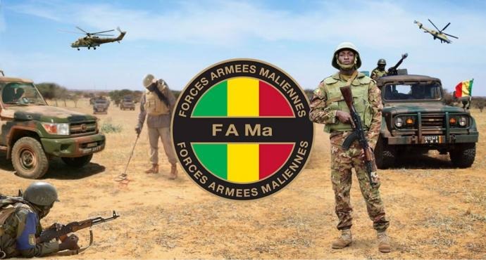 Mali : Les Forces armées maliennes neutralisent dix terroristes lors d’une attaque à Molodo